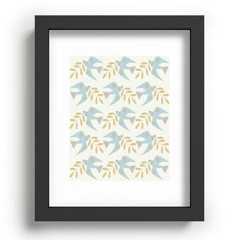 Mirimo Peace Doves Recessed Framing Rectangle