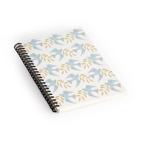 Mirimo Peace Doves Spiral Notebook
