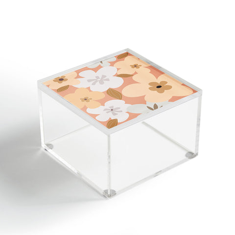 Mirimo Peachy Blooms Acrylic Box