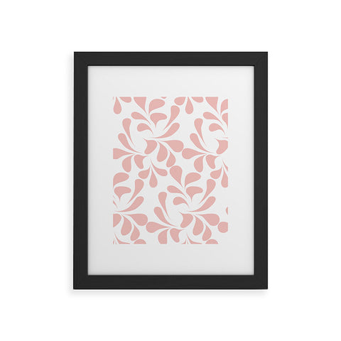 Mirimo Petals Rose Framed Art Print