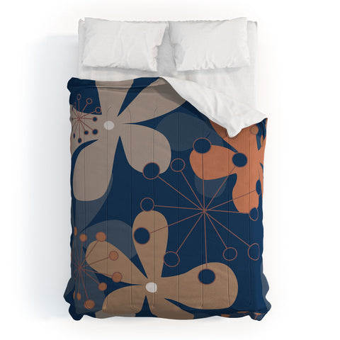 Mirimo PopBlooms Blue Comforter