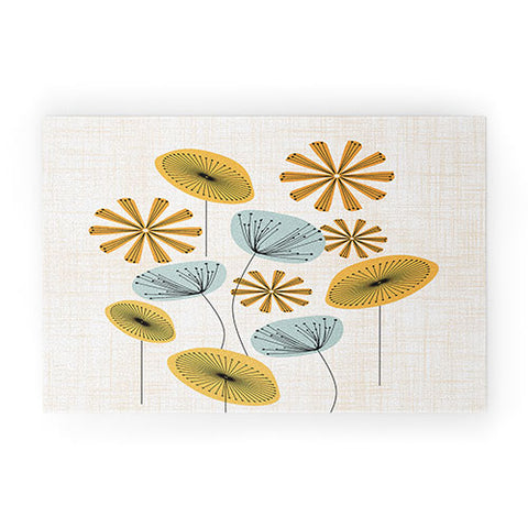 Mirimo Retro Floral Bunch Welcome Mat