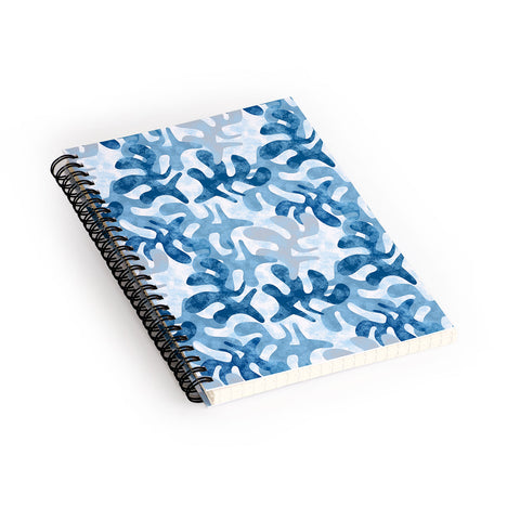 Mirimo Shibori Indigo Spiral Notebook