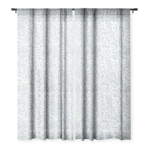 Mirimo Smoky Grey Sheer Window Curtain