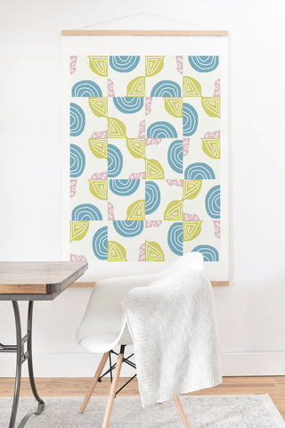 Mirimo Spring Tiles Art Print And Hanger