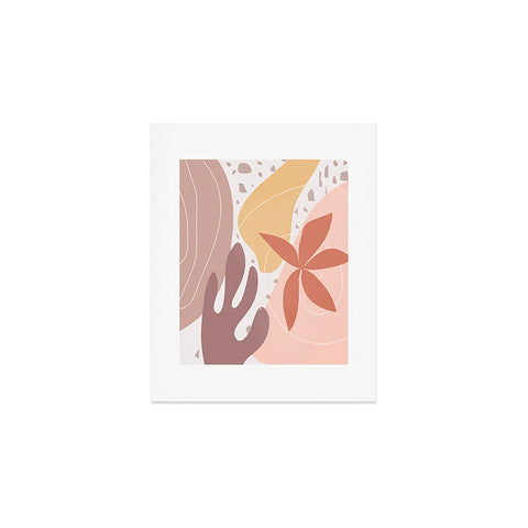 Mirimo Terracotta Blooms Art Print