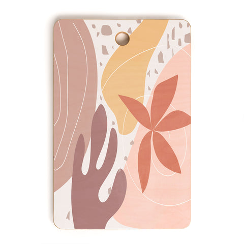 Mirimo Terracotta Blooms Cutting Board Rectangle