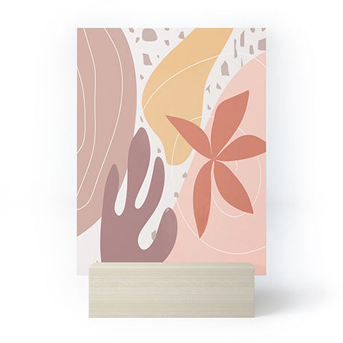 Mirimo Terracotta Blooms Mini Art Print