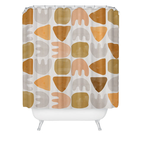 Mirimo Terracotta Tiles Shower Curtain