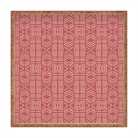 Mirimo Tribal Red Square Tray
