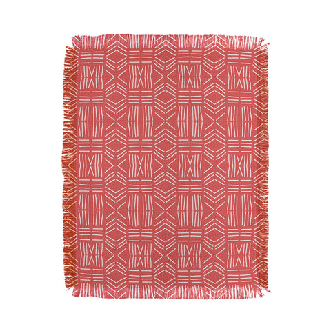 Mirimo Tribal Red Throw Blanket