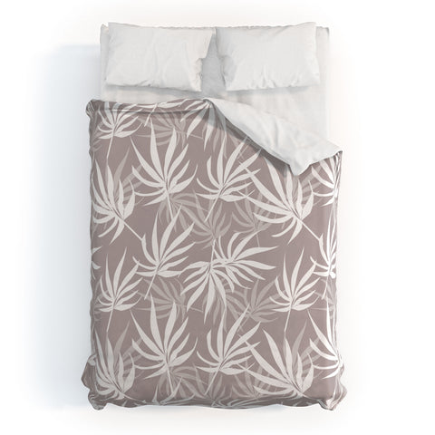 Mirimo Tropical Leaves on Beige Duvet Cover