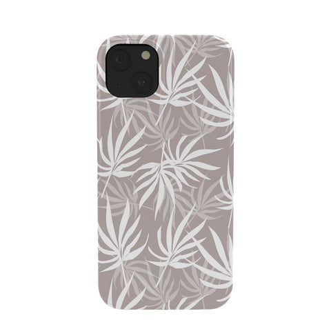 Mirimo Tropical Leaves on Beige Phone Case