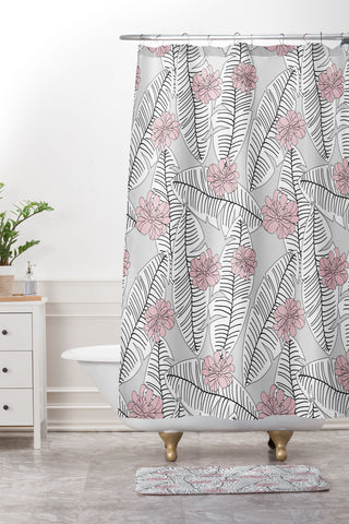 Mirimo Tropicanas Shower Curtain And Mat