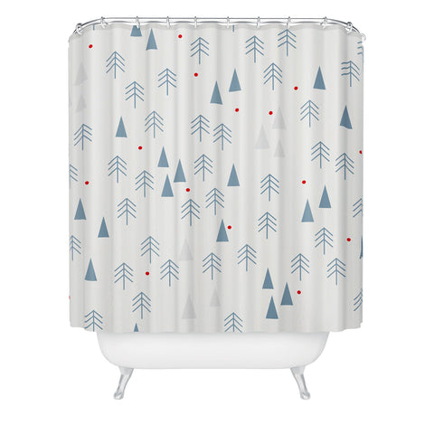 Mirimo Winterly Forest Shower Curtain
