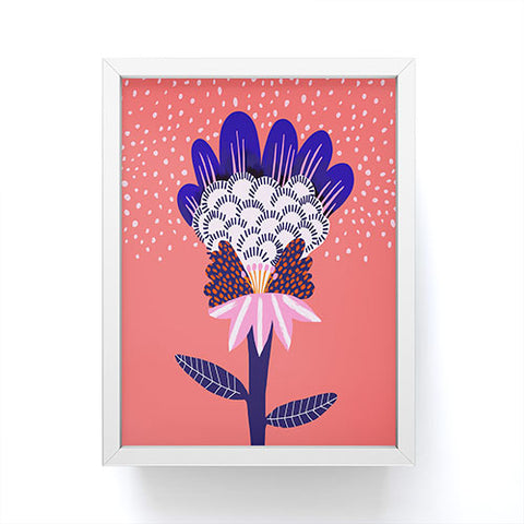 Misha Blaise Design Fabuluscious Flower Framed Mini Art Print