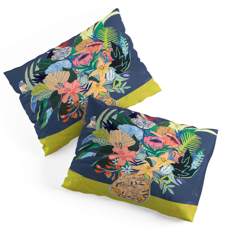 Misha Blaise Design Flowers for Adriana Pillow Shams