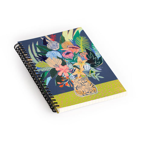 Misha Blaise Design Flowers for Adriana Spiral Notebook