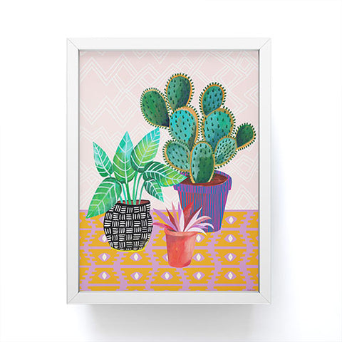 Misha Blaise Design Plants Are Life Framed Mini Art Print