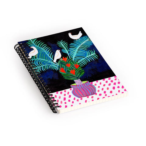 Misha Blaise Design Three Little Birds 2 Spiral Notebook