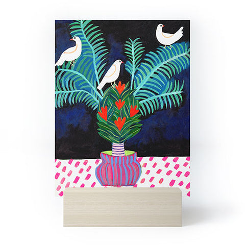 Misha Blaise Design Three Little Birds 2 Mini Art Print