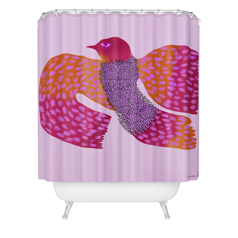 Misha Blaise Design Wild Bird Shower Curtain