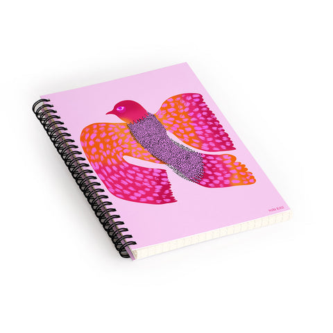 Misha Blaise Design Wild Bird Spiral Notebook