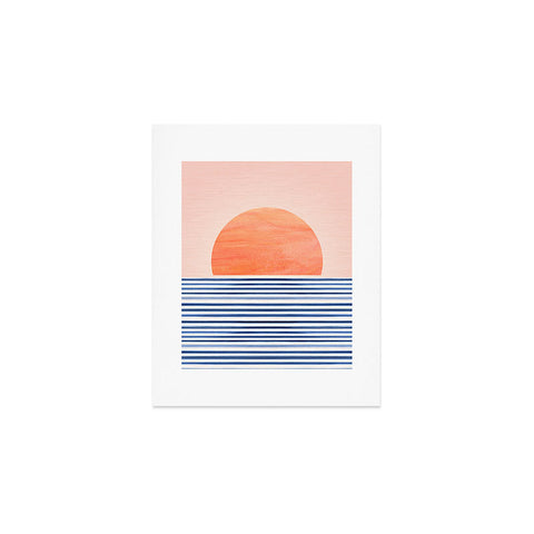 Modern Tropical Summer Sunrise Art Print