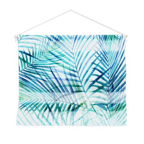 Modern Tropical Tropical Palm Pattern Wall Hanging Landscape