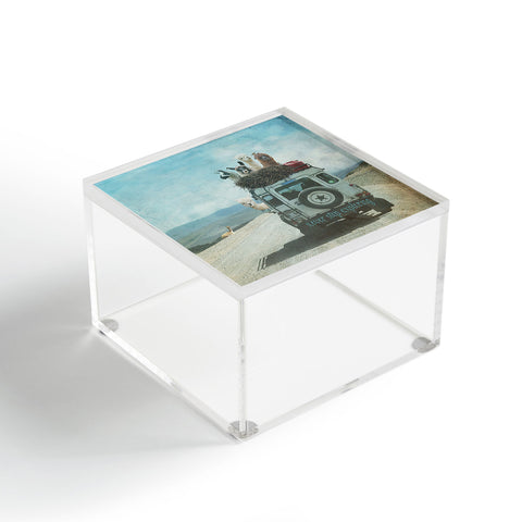 Monika Strigel 1P ALPACA LAMA WANDERLUST Acrylic Box