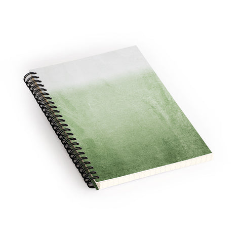 Monika Strigel 1P FADING GREEN FOREST Spiral Notebook