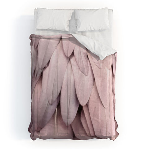 Monika Strigel 1P FEATHERS ROSE PASTEL Comforter