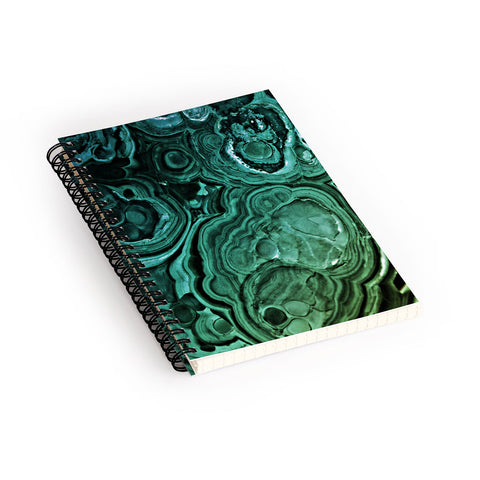 Monika Strigel 1P MALACHITE GREEN Spiral Notebook