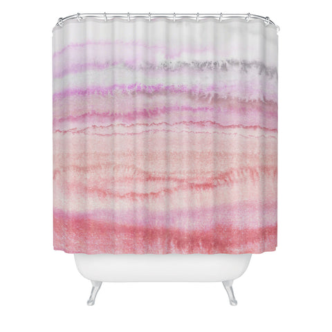 Monika Strigel 1P WITHIN THE TIDES CANDY PINK Shower Curtain