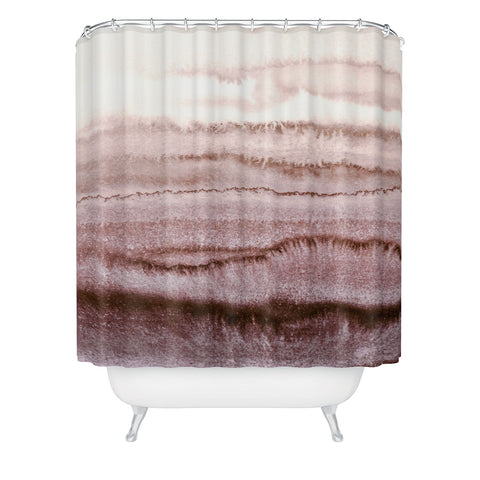 Monika Strigel 1P WITHIN THE TIDES WINE Shower Curtain