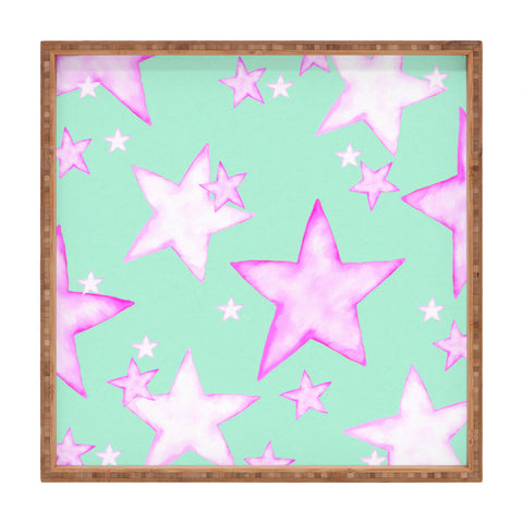 Monika Strigel All My Stars Will Shine For You Square Tray
