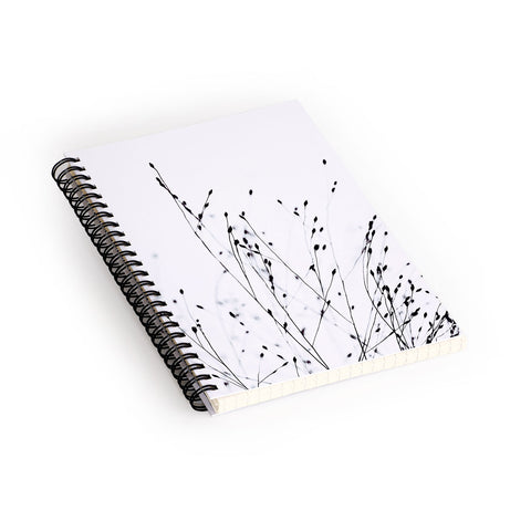 Monika Strigel BLACK GRASS Spiral Notebook