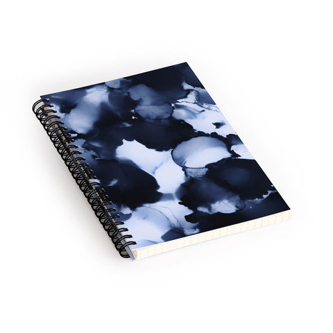 Monika Strigel BLUE INK 22 Spiral Notebook