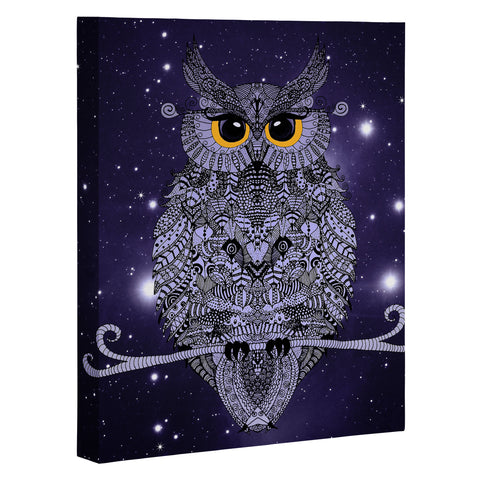 Monika Strigel Blue Night Owl Art Canvas