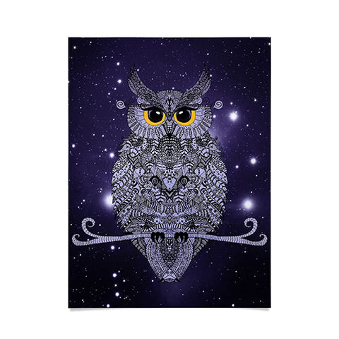Monika Strigel Blue Night Owl Poster
