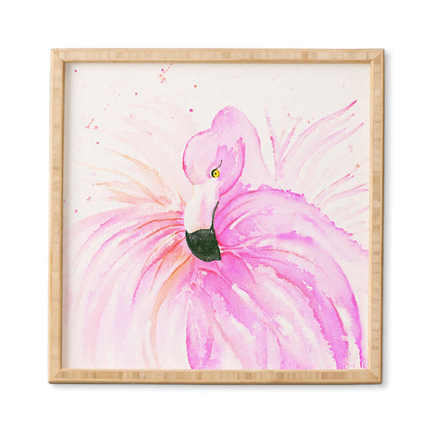 Monika Strigel Flamingo Ballerina Framed Wall Art