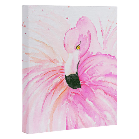 Monika Strigel Flamingo Ballerina Art Canvas