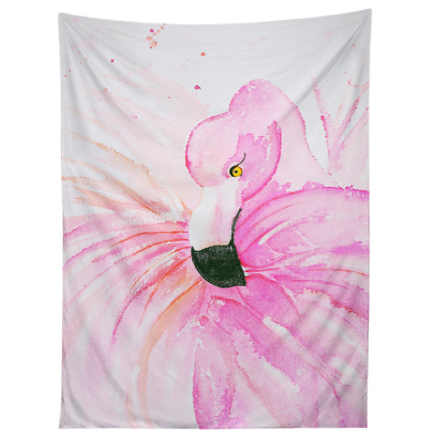 Monika Strigel Flamingo Ballerina Tapestry