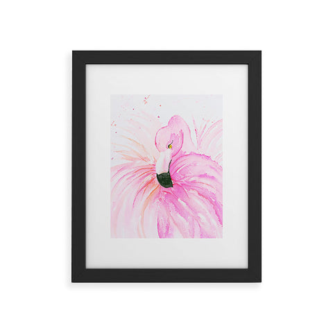 Monika Strigel Flamingo Ballerina Framed Art Print