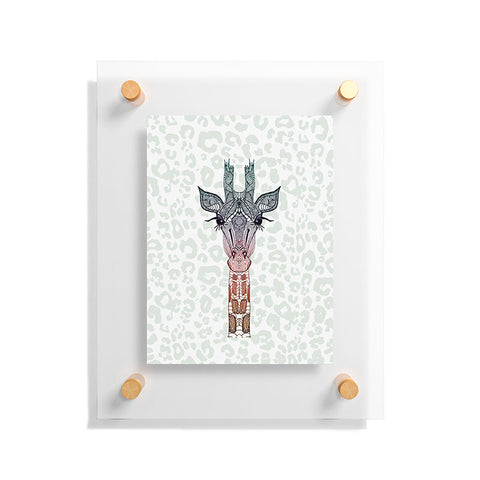 Monika Strigel Giraffe Meets Leopard Floating Acrylic Print