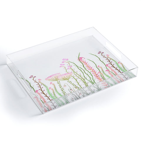 Monika Strigel Grasshoppers Paradise Acrylic Tray