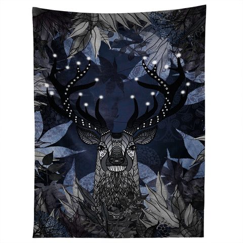 Monika Strigel King Of The Night Blue Tapestry