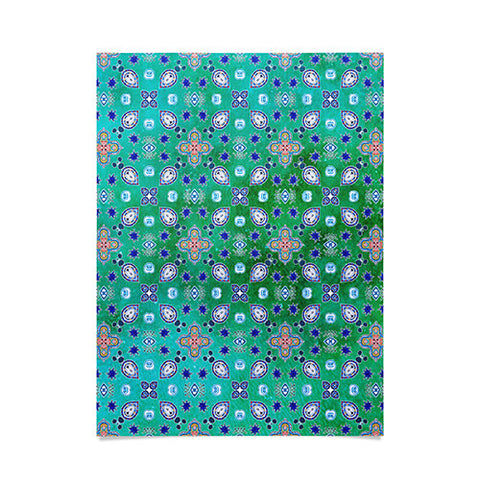 Monika Strigel MOROCCAN PEARLS AND TILES GREEN Poster