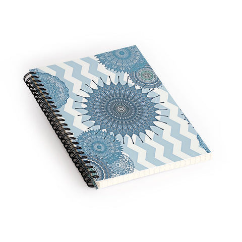 Monika Strigel My Blue Winter Dreams Spiral Notebook