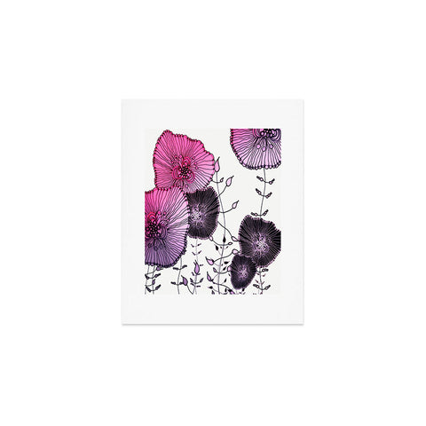 Monika Strigel Mystic Garden Pink Art Print